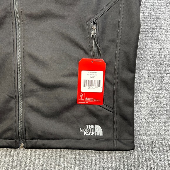 The North Face Ridgewell FZ Vest Men's Large Black Full Zip RXO Logo Brand NEW - Picture 3 of 10